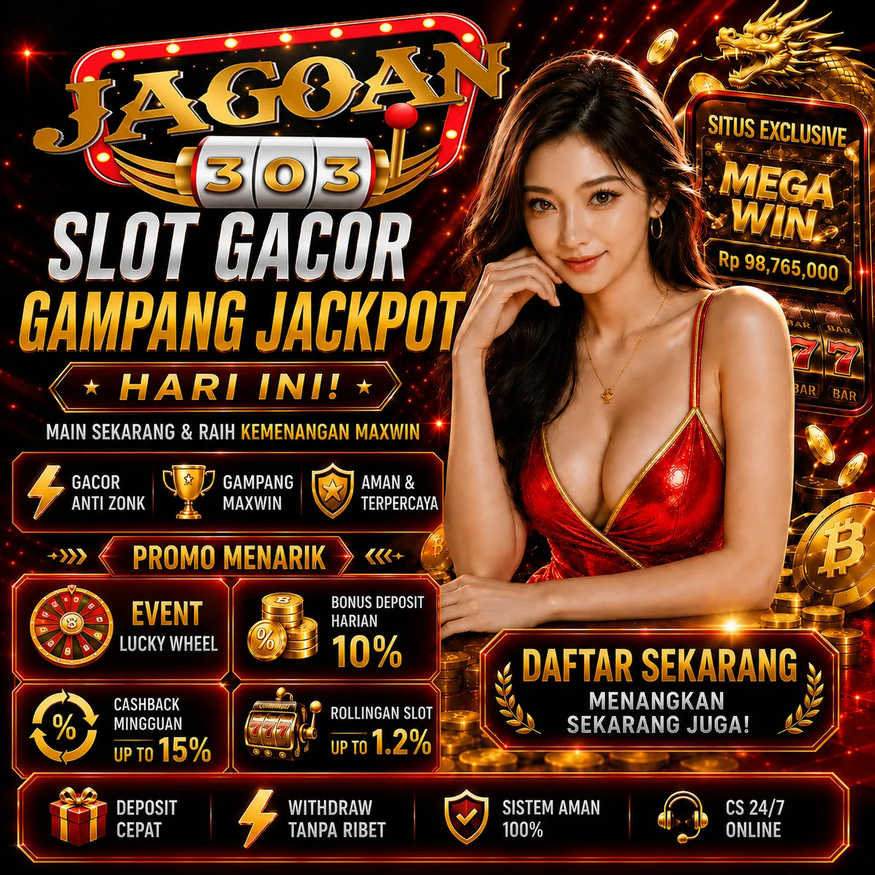 JAGOAN303 : Link Login Official Terbaru Pusat Game Hiburan Most Wanted 2026!